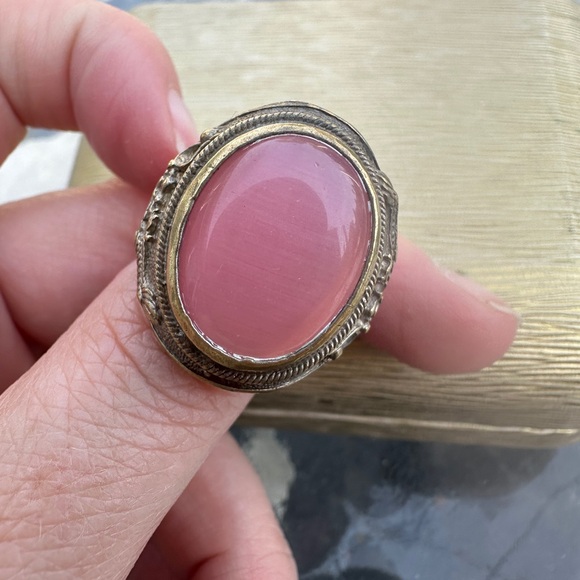 Vintage Men's Brass Ring size 10.5 - Picture 3 of 11